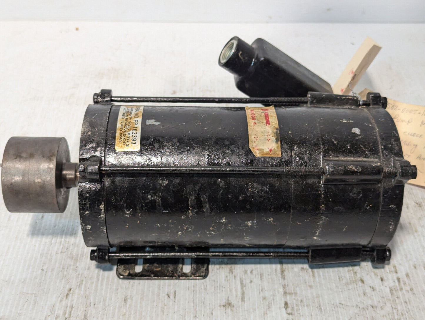 Motor Appliance Corporation 4502-000-5102 Flux Pump Motor Cruise ATS Tricoil