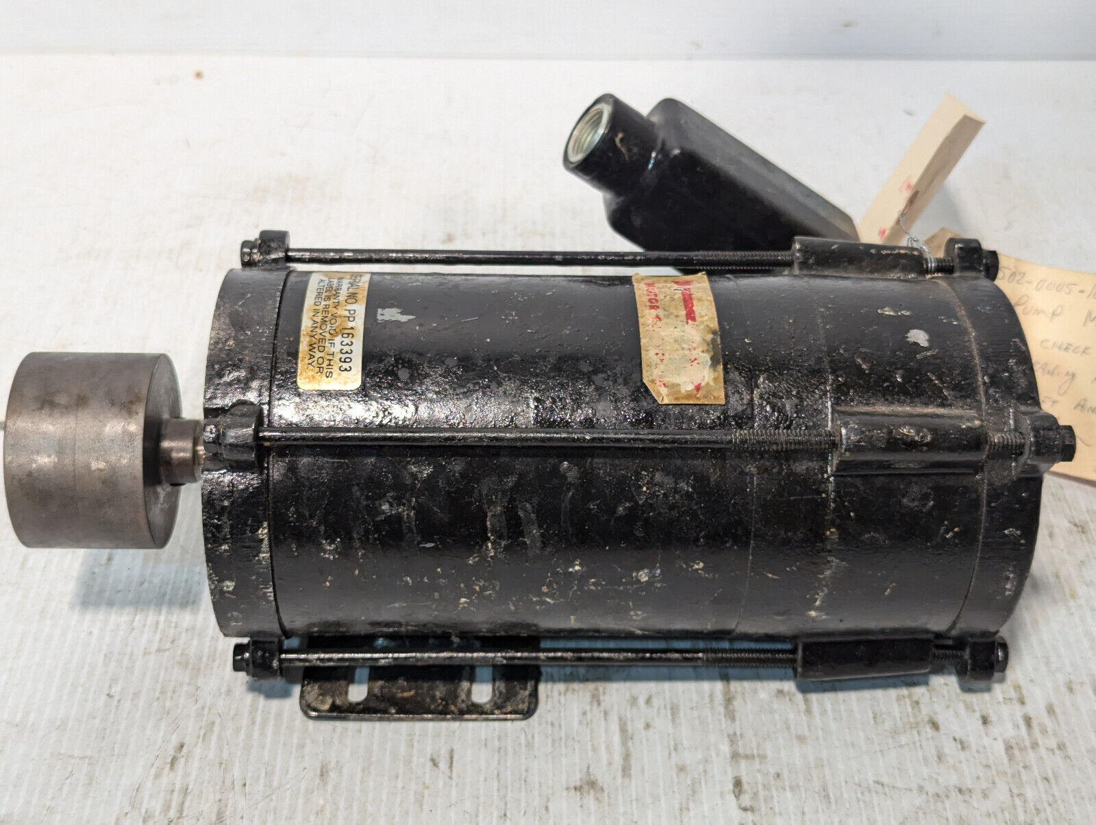 Motor Appliance Corporation 4502-000-5102 Flux Pump Motor Cruise ATS Tricoil