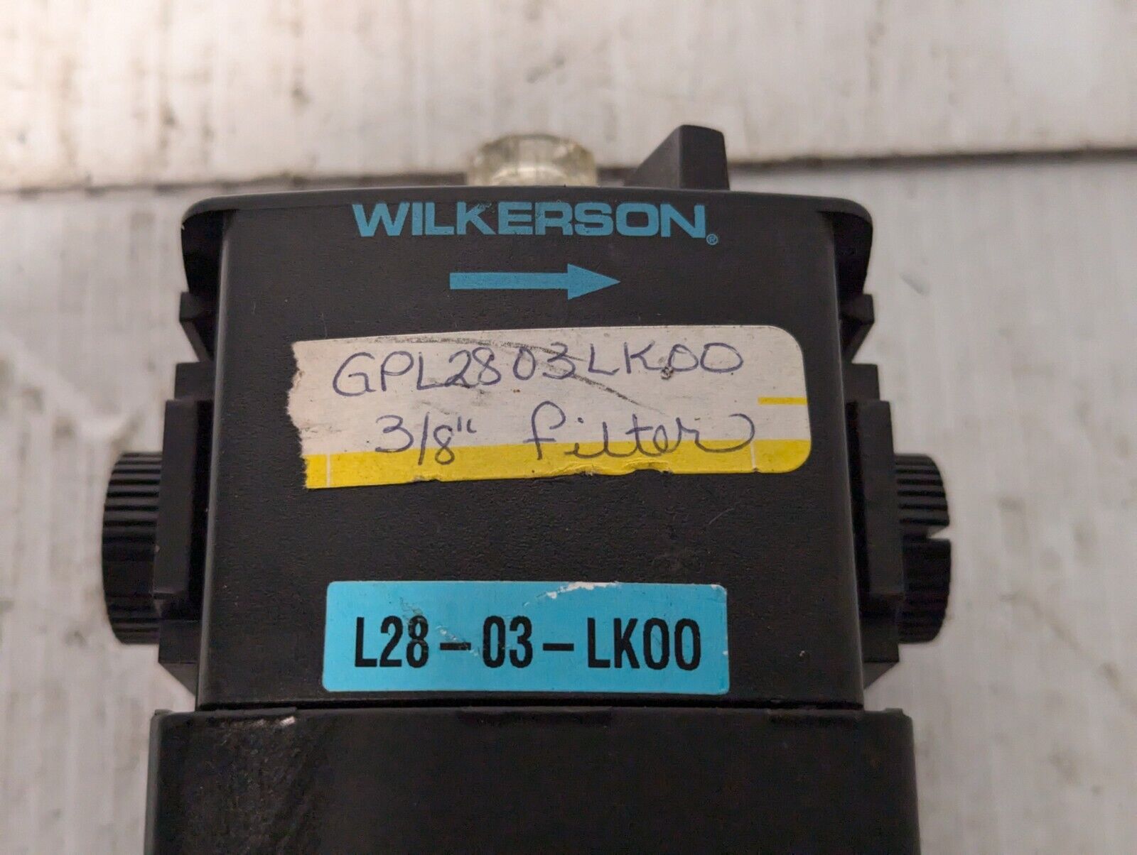 Wilkerson L28-03-LK00 Pneumatic Lubricator - Free Shipping+Returns