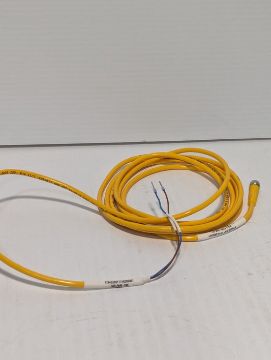 Turck U-23552 Cable Assembly, Length 9.5 ft, 174K266G01 - Free Shipping