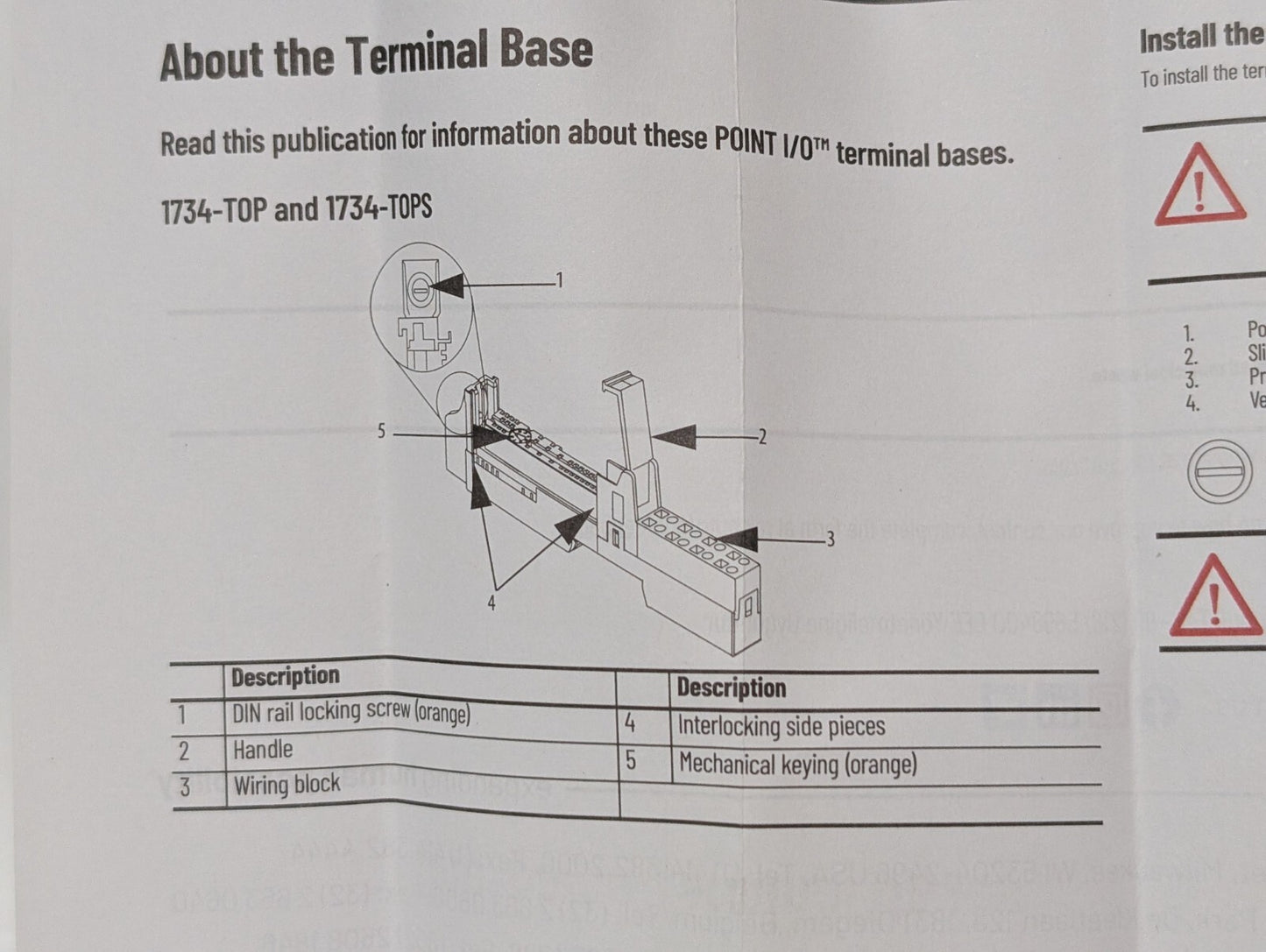 (11) Allen-Bradley 1734-TOP /A POINT I/O Screw Terminal Base 1734TOP New Sealed