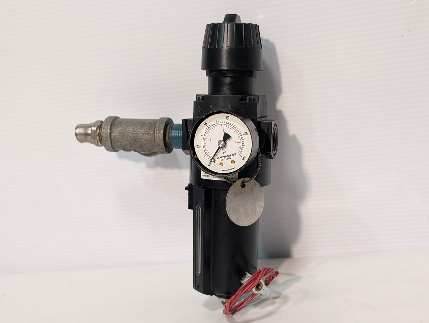 Wilkerson 10217A2656 Filter Regulator, Hayssen 10217A2594 Air Gauge Assy