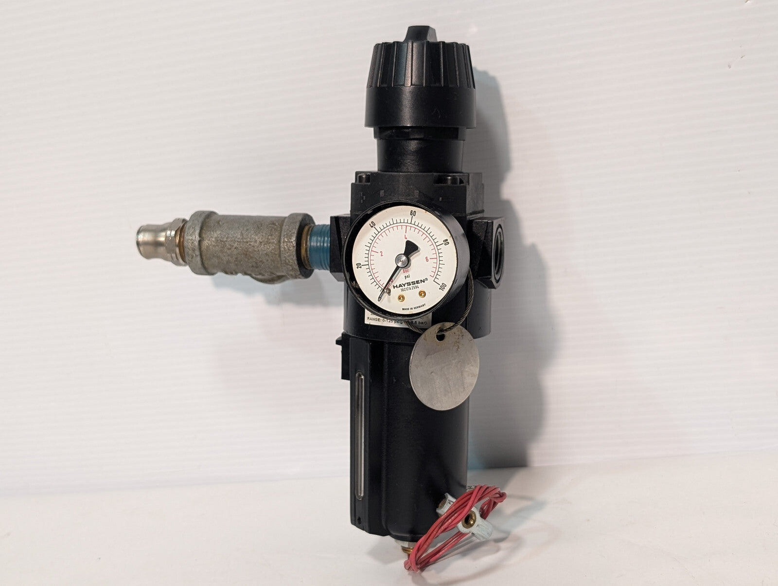 Wilkerson 10217A2656 Filter Regulator, Hayssen 10217A2594 Air Gauge Assy