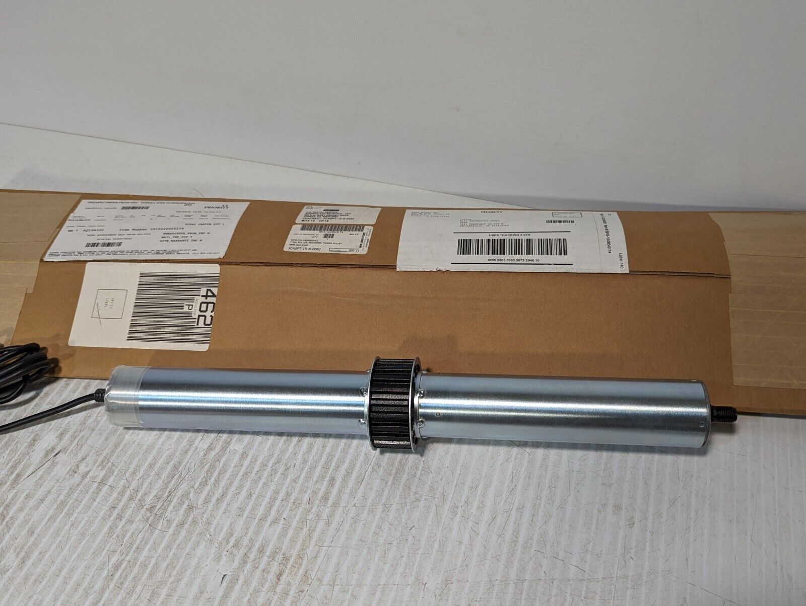 Itoh PM486FP-15-442-D-024-C150-0S Powered Roller w/ Timing Pulley, 24vdc