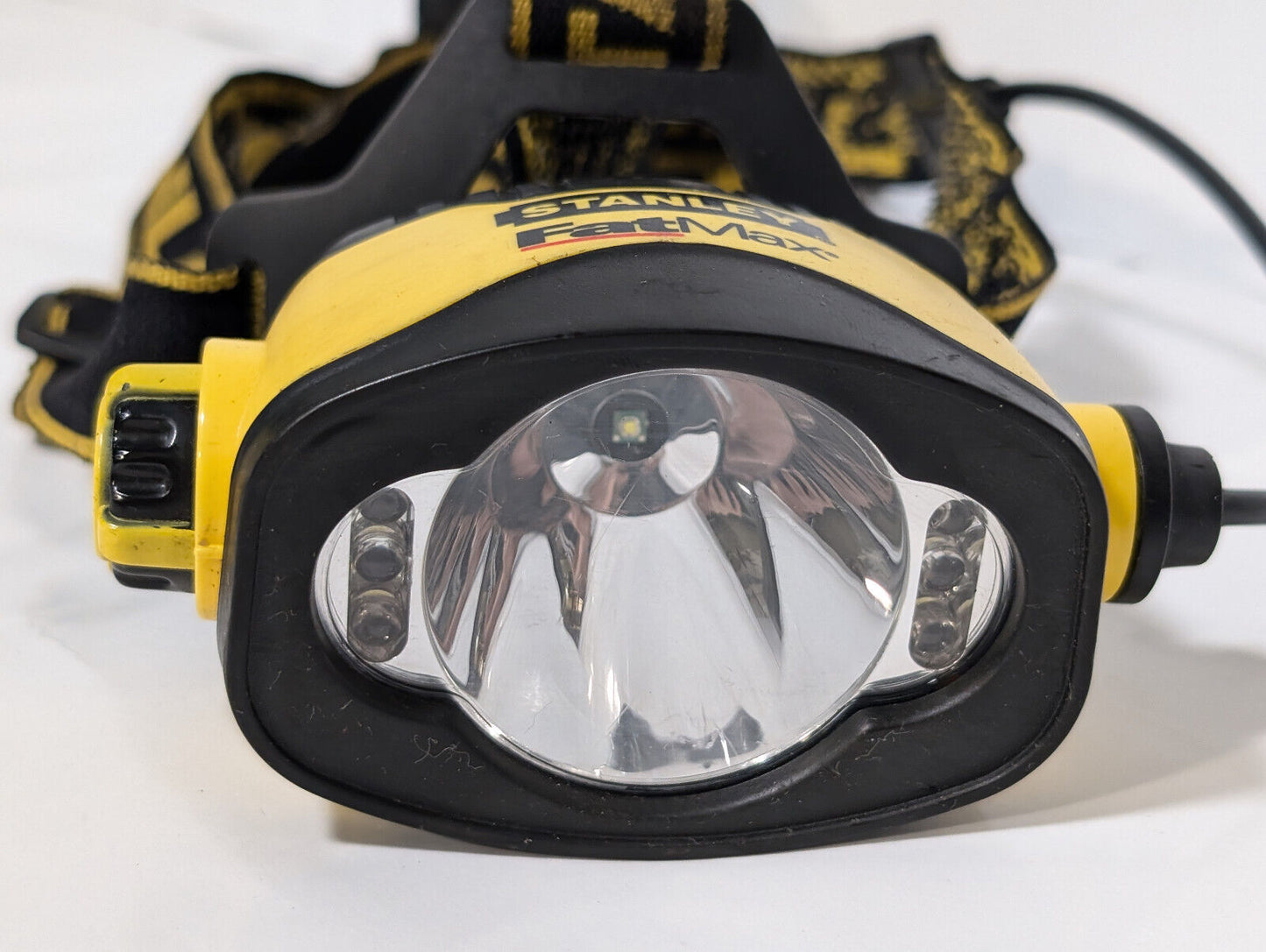 Stanley FatMax Headlamp LED, AAA, Adjustable Elastic Strap, Settings