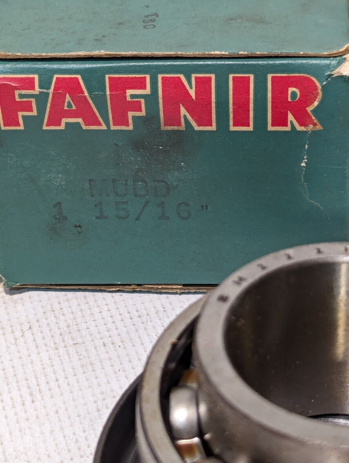 Fafnir SM1115K MUBD 1-15/16” Roller Ball Bearing with Collar - Free Shipping