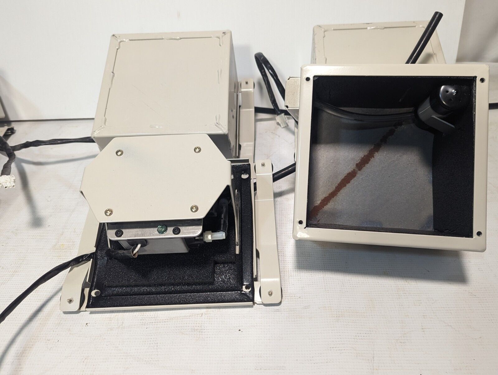 Unidentified but probably Hill-Rom medical bed component as shown