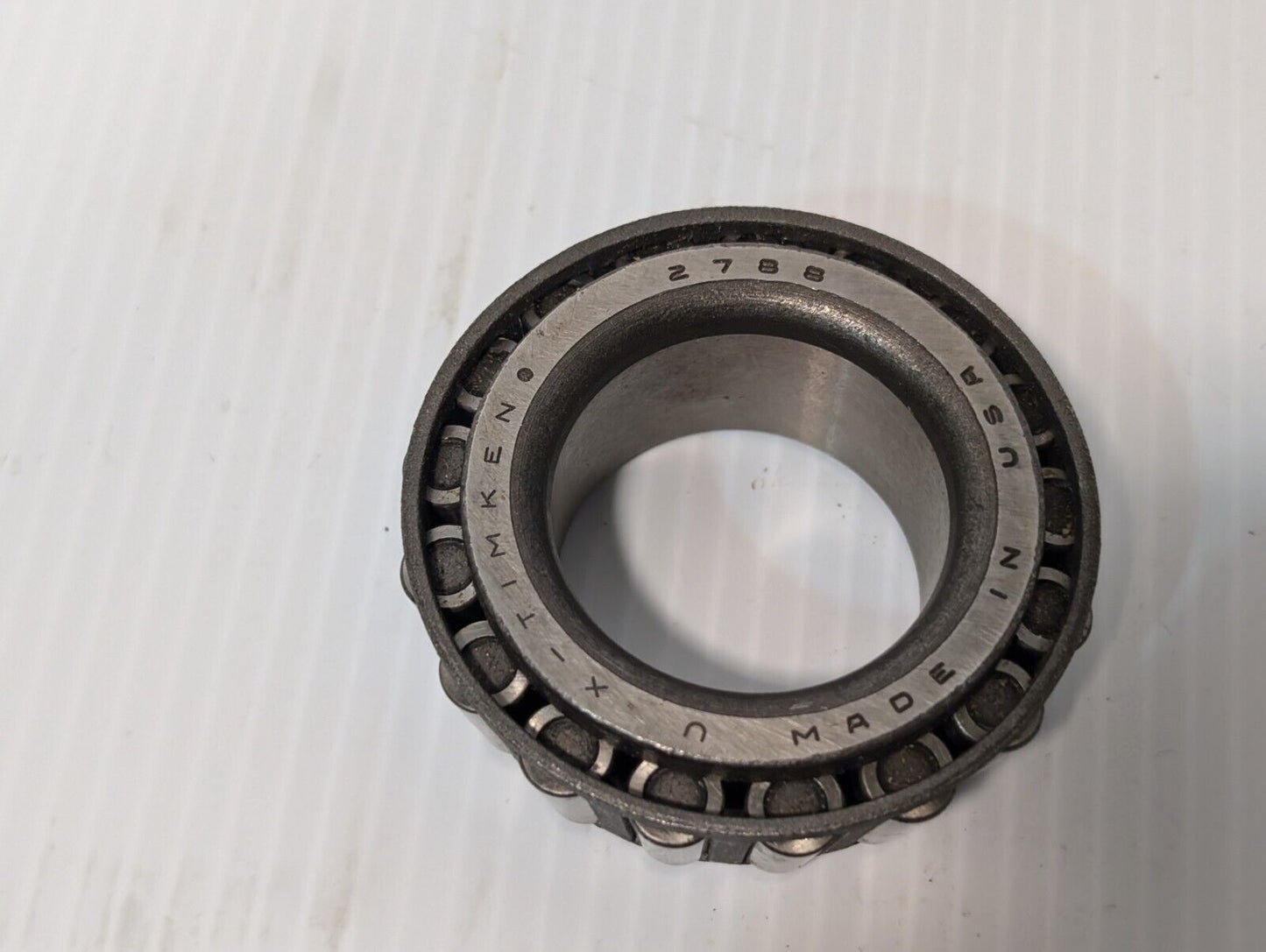Timken 2788 Tapered Roller Bearing Cone, 1.5" Bore & Returns