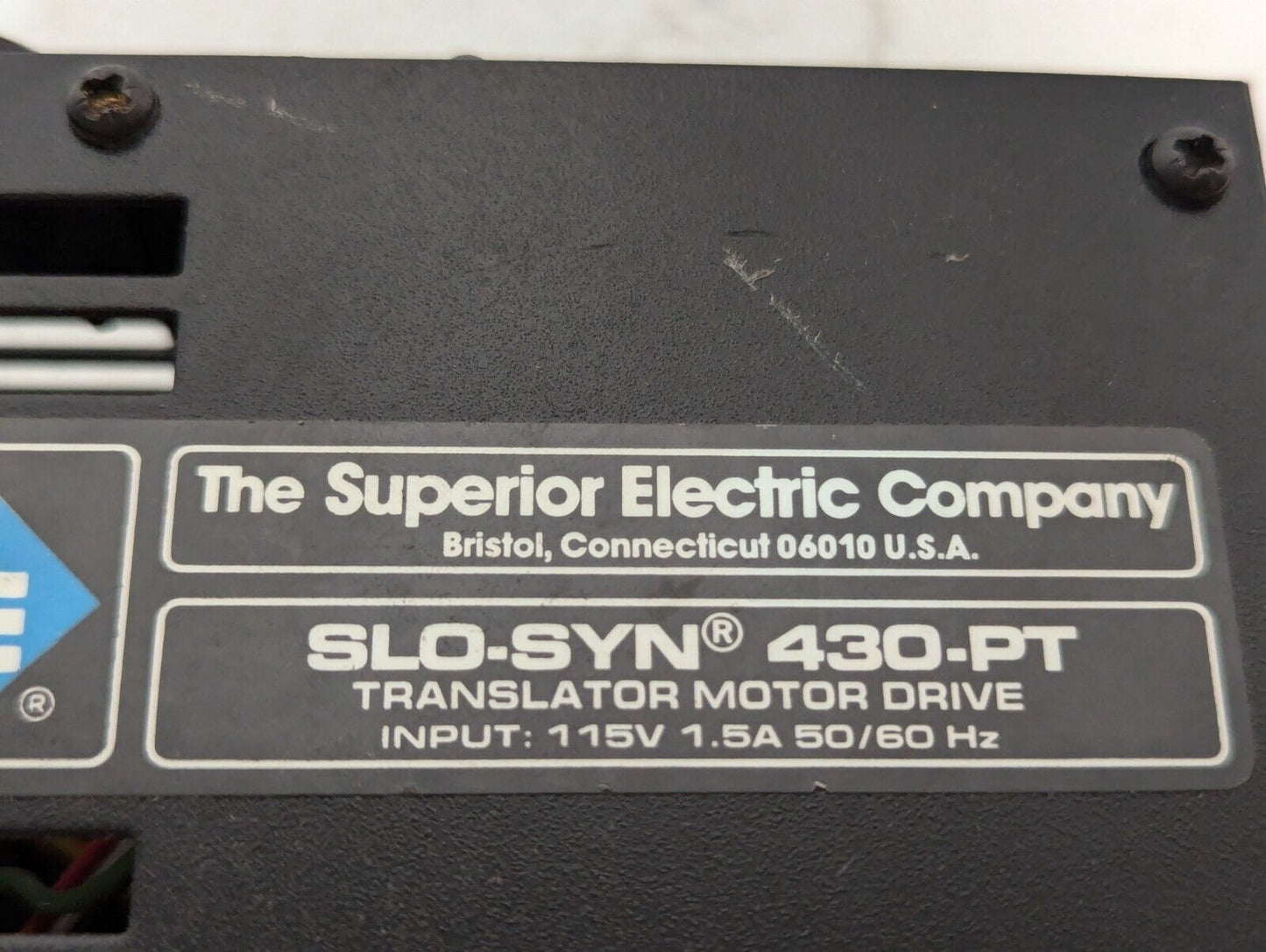 Superior Electric Company Slo-Syn 430-PT Translator Motor Drive - Free Shipping