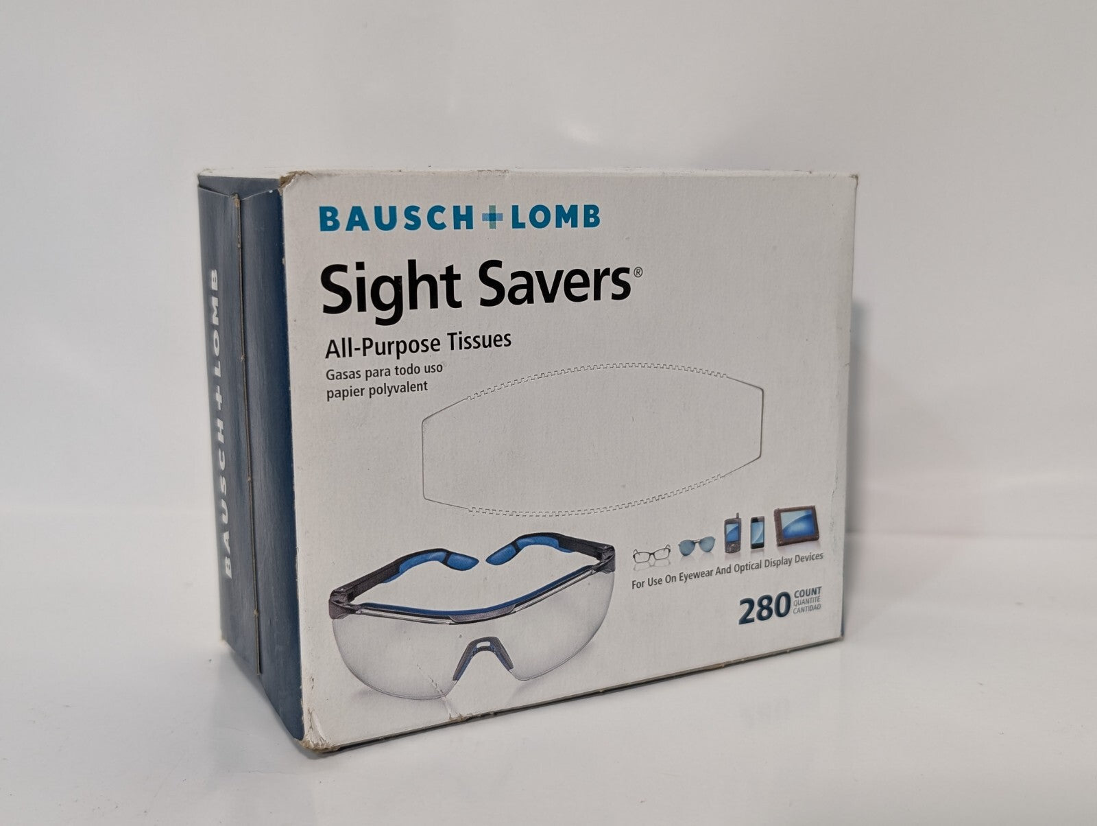 [560] Bausch + Lomb Sight Savers All-Purpose Tissues 2-Packs x 280 Tissues