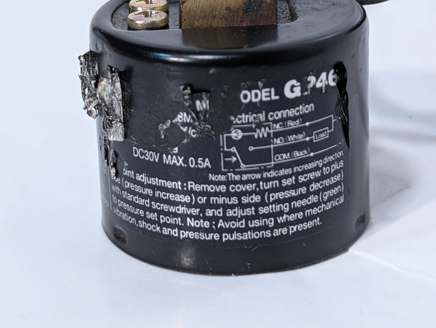 SMC ISE40-T1-22L Pressure Regulator 0-1MPa 0-140PSI