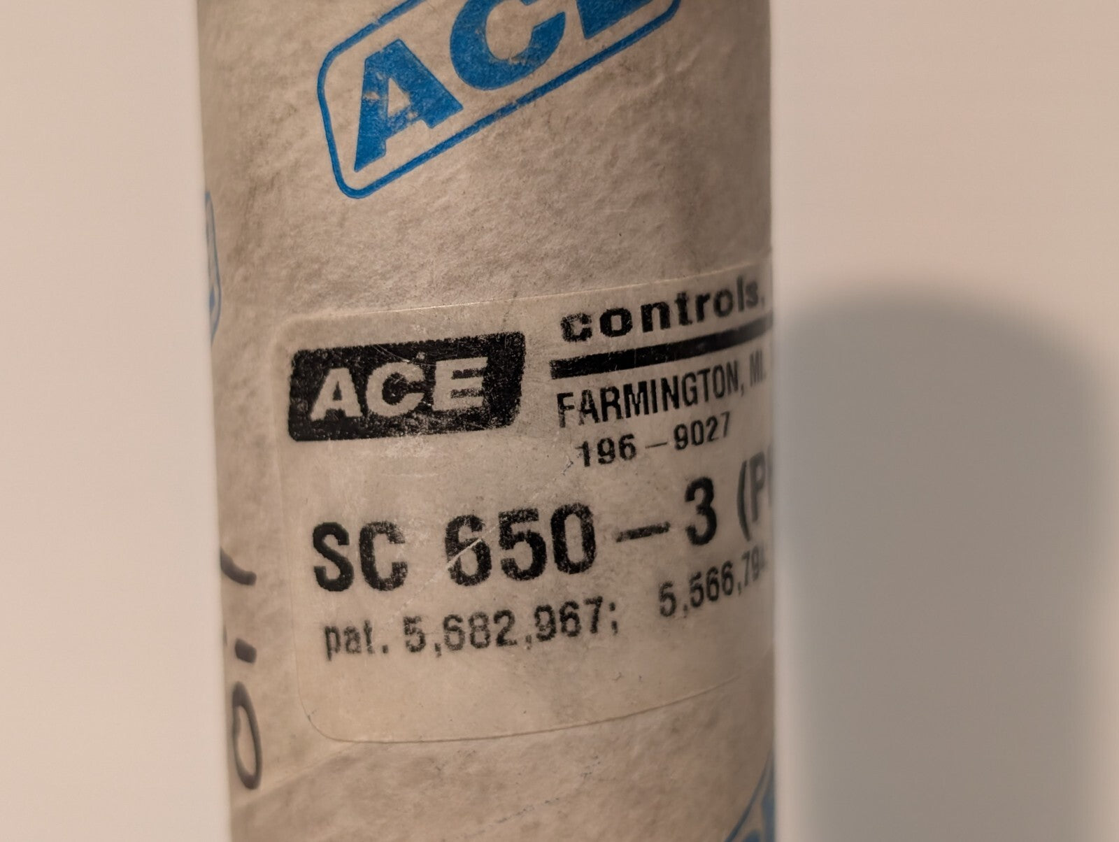 Ace Controls SC 650-3 Steel Threaded Shock Absorber