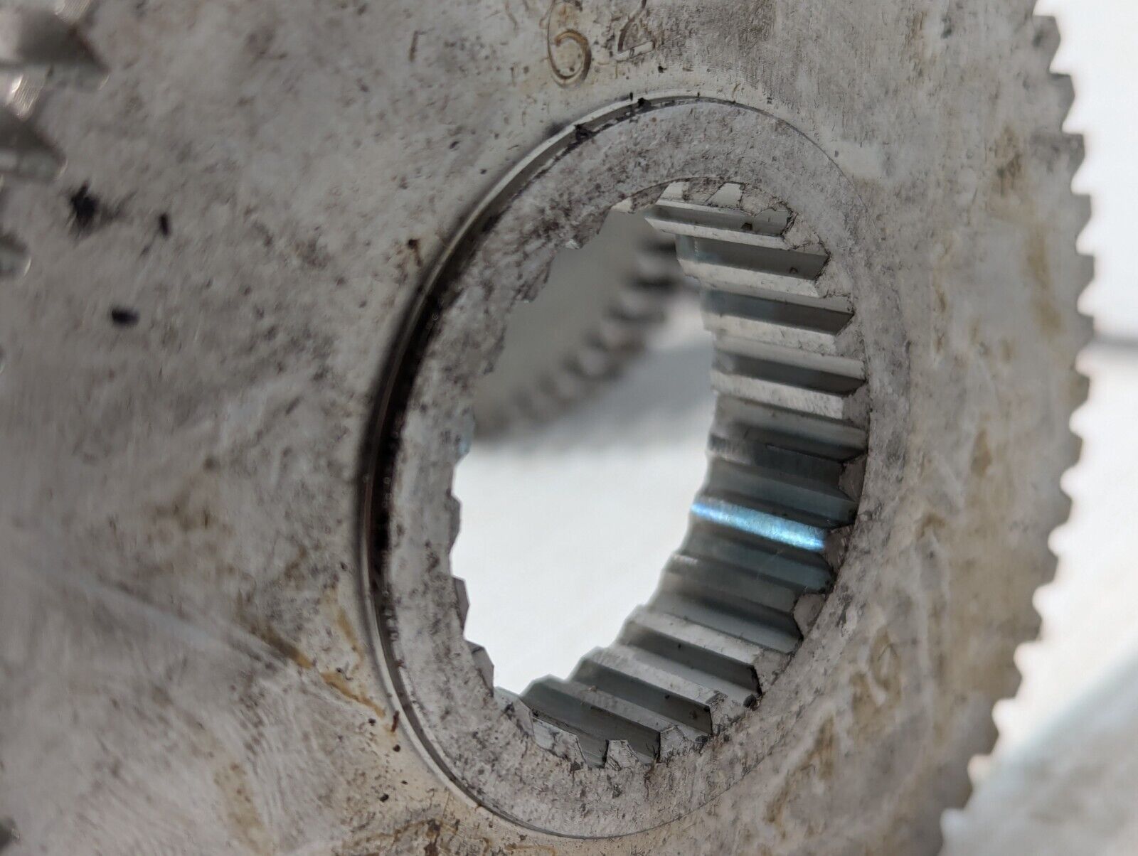 Unbranded 62 Outer 23 Inner Tooth 0.37 Ratio Gear 4" OD 1 3/8" ID Free Shipping
