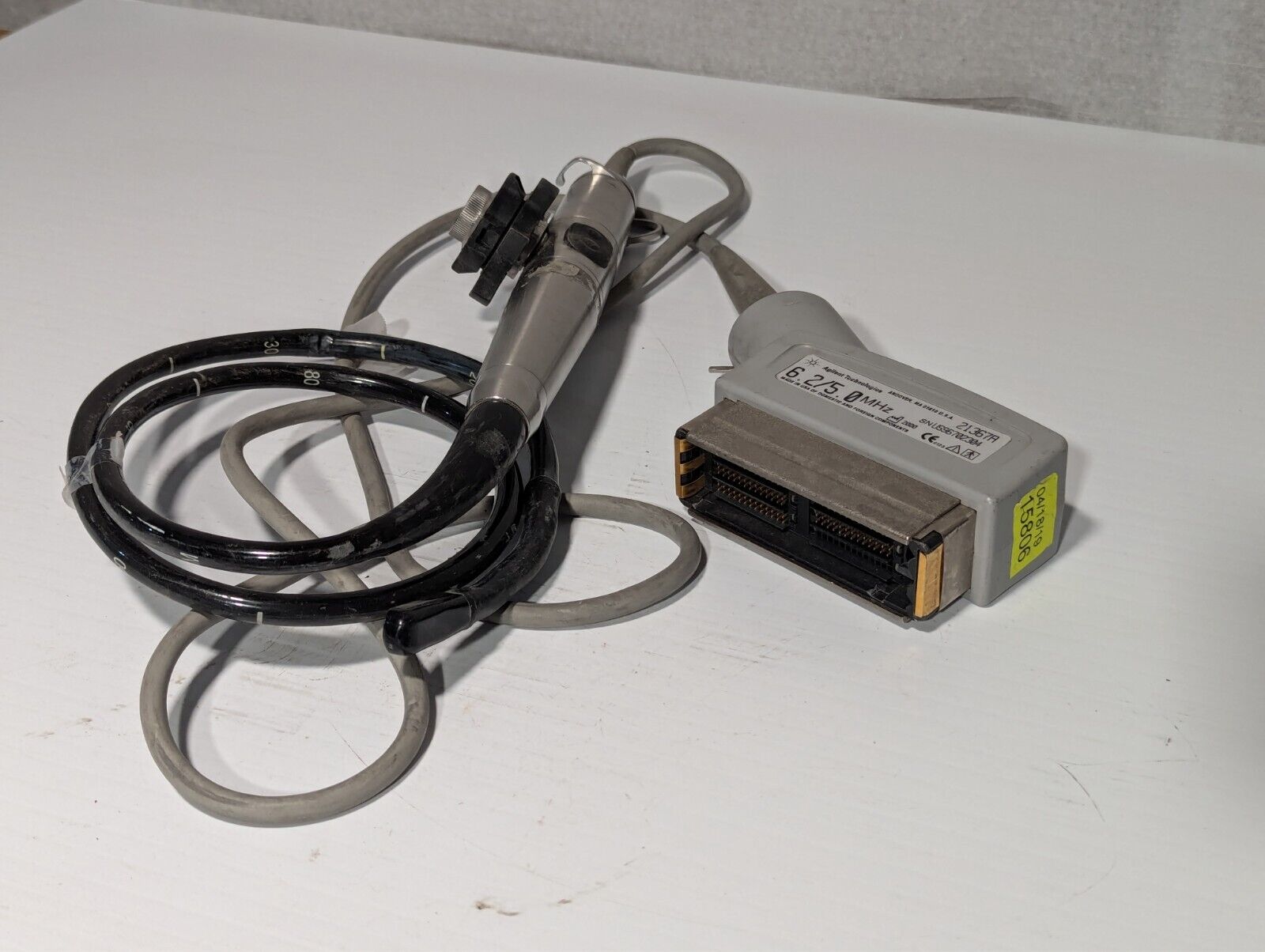 Agilent 21367A ultrasound transducer, 6.2/5.0 MHz with probe as pictured, 2000