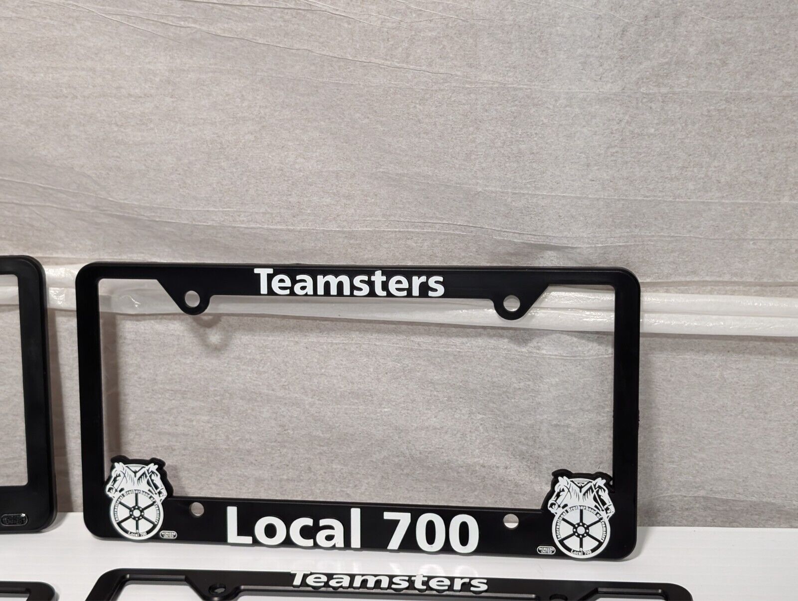 Teamsters Local 700 License Plate Bumper Stickers Paraphernalia