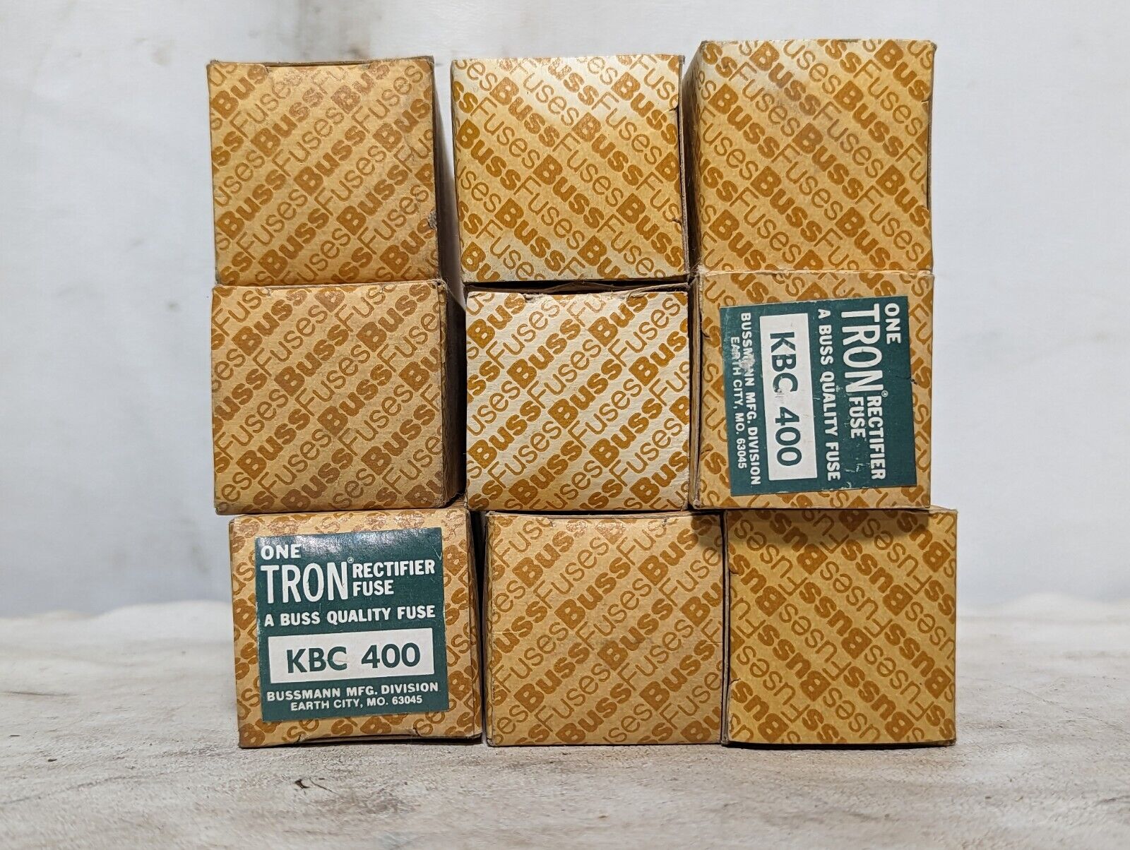 Bussmann KBC400 TRON rectifier fuse, 400A, 600V or less