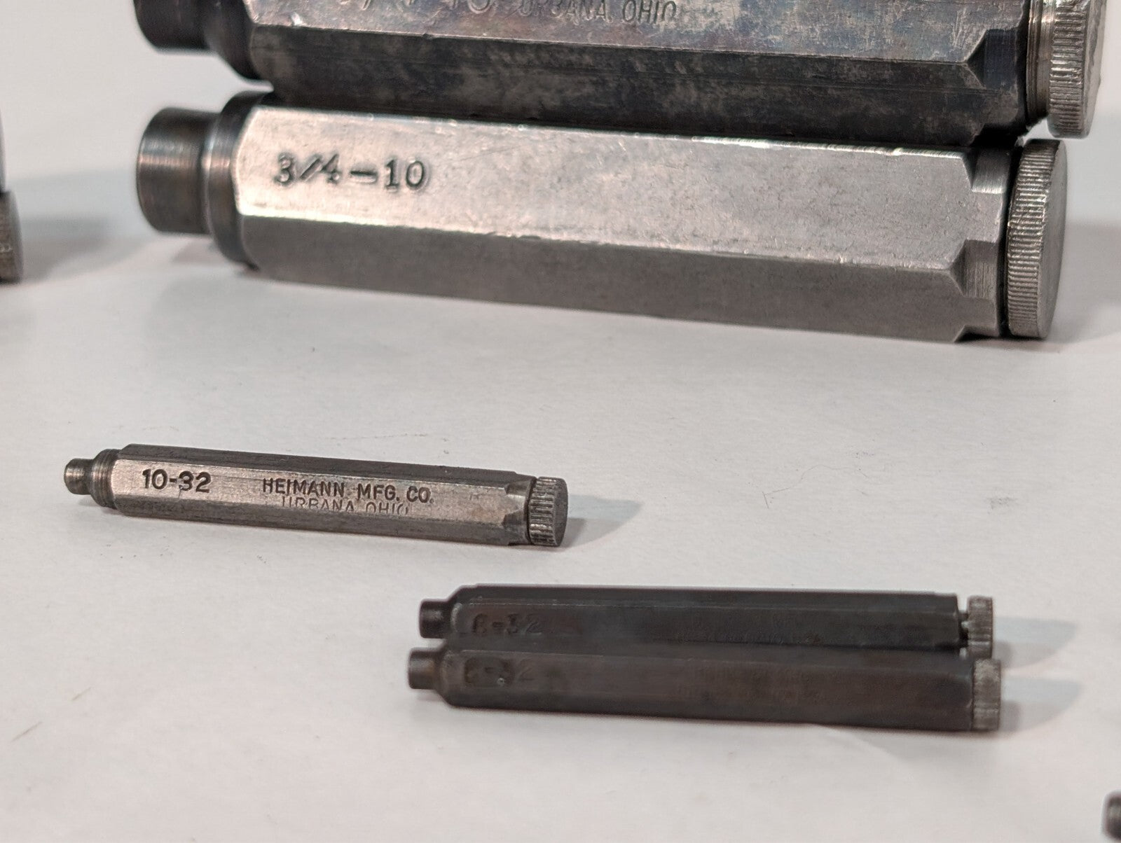 (25) Heimann Transfer Screw Incl. 3/8-16, 1-2-13, 5-8-11, etc. See photos+desc.