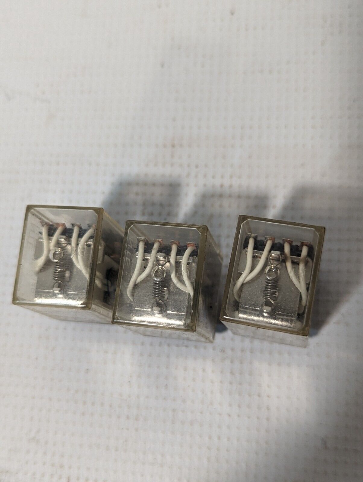 Lot of 3 NTE R12-17A3-120 14-Pin Relay, 5A, 250VAC/28VDC - Free Shipping