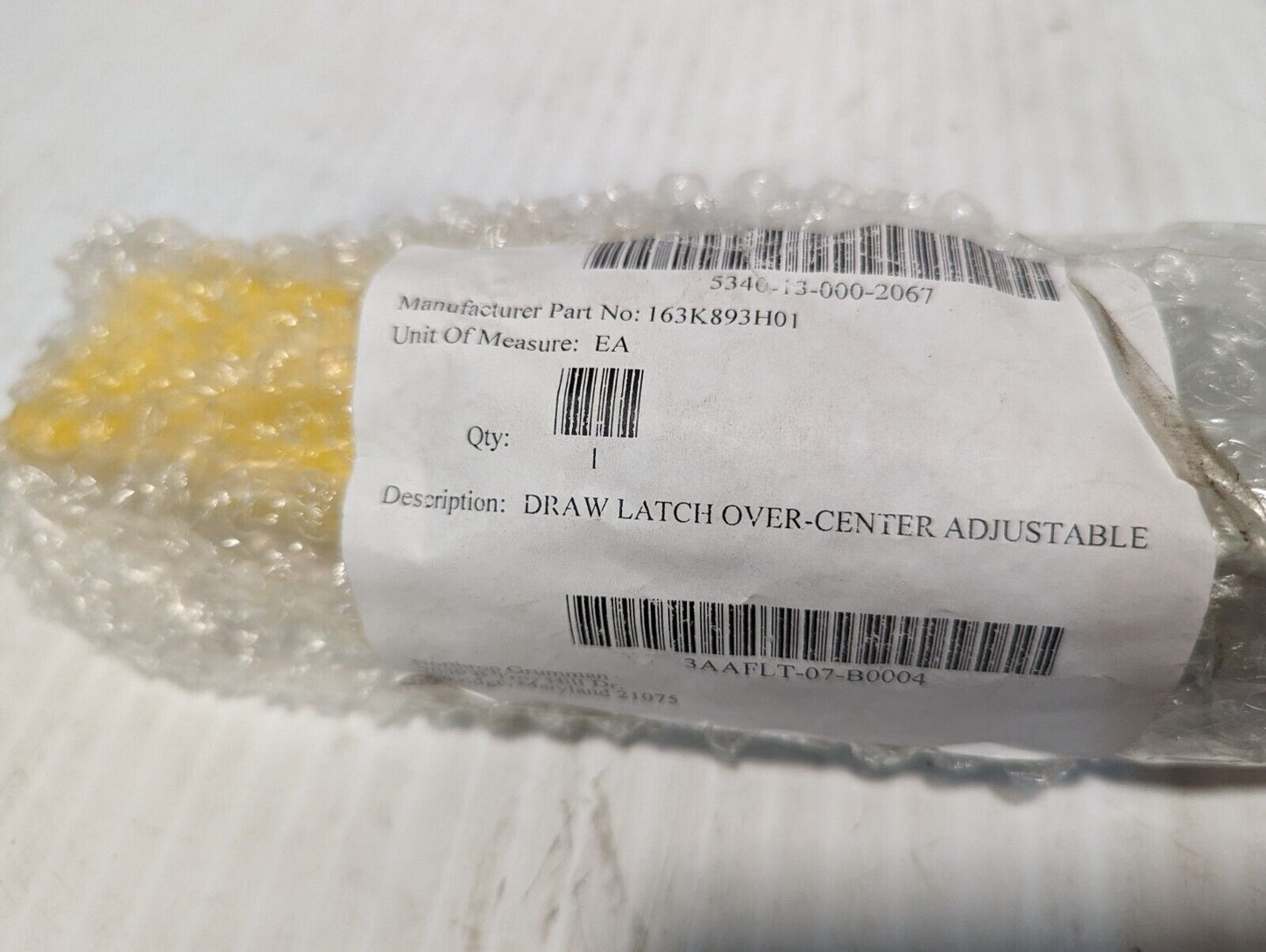 Southco A1-11-902-20 Adjustable Over-Center Draw Latch Heavy-Duty Size, Steel