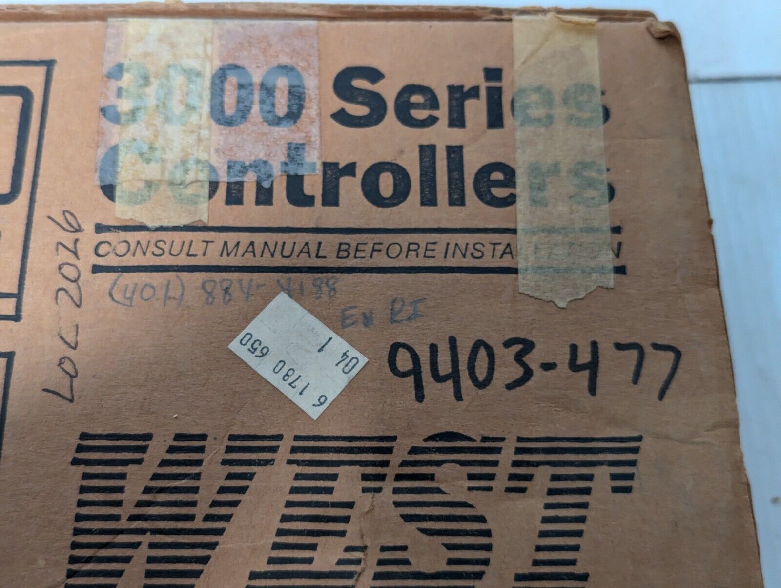 West M3300 L02 T1420 00 H10 Temperature Controller - Free Shipping+Returns