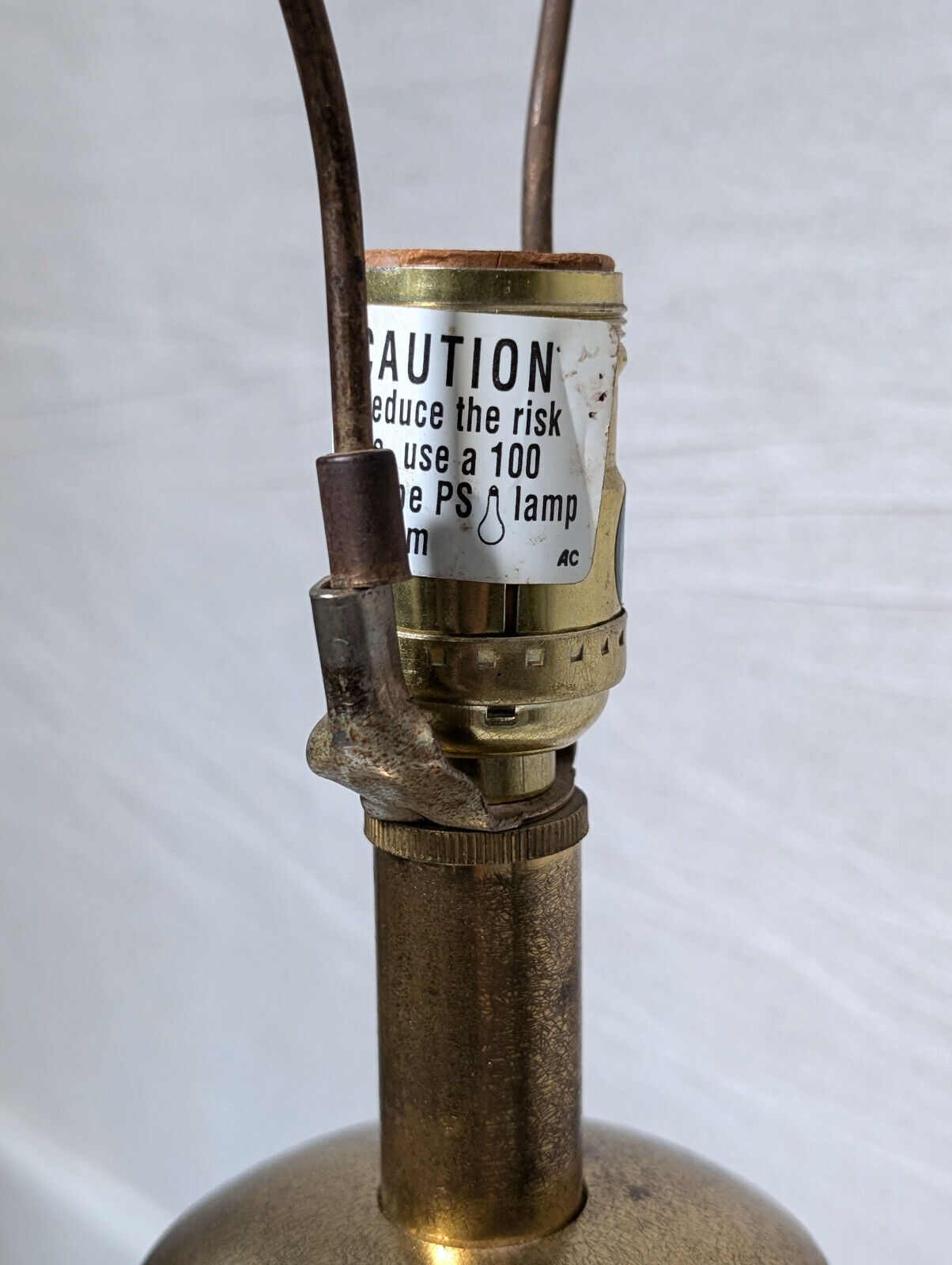 Stiffel Vintage, Brass, Table Lamp, Model 6247, 1970s, 28", Made in USA