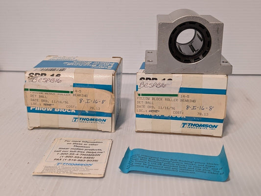 Thomson SPB16 Super Ball Bushing Linear Bearing Pillow Block - Free Shipping
