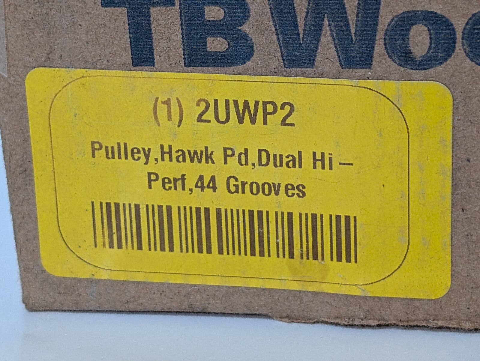 TB Woods 2UWP2, P44-8M-30-SDS Synchronous Sprocket Pulley, SDSx5/8, Max 5740 RPM