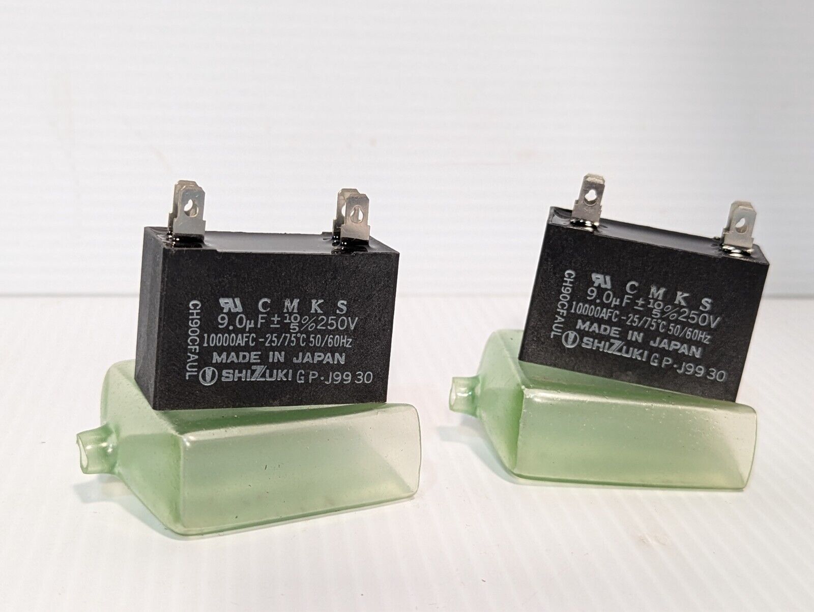 Lot of 2 Shizuki CH90CFAUL Capacitor 9uF 10000AFC - Free Shipping+Returns