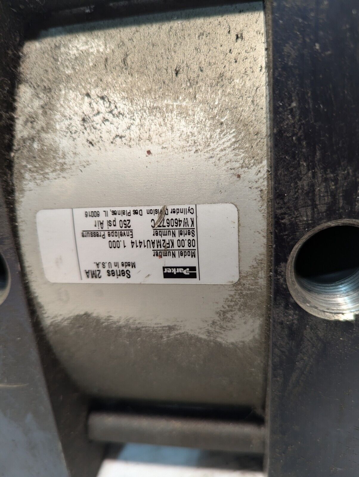Parker 08.00KF2MAU1414 1.000 Pneumatic Cylinder - Free Shipping