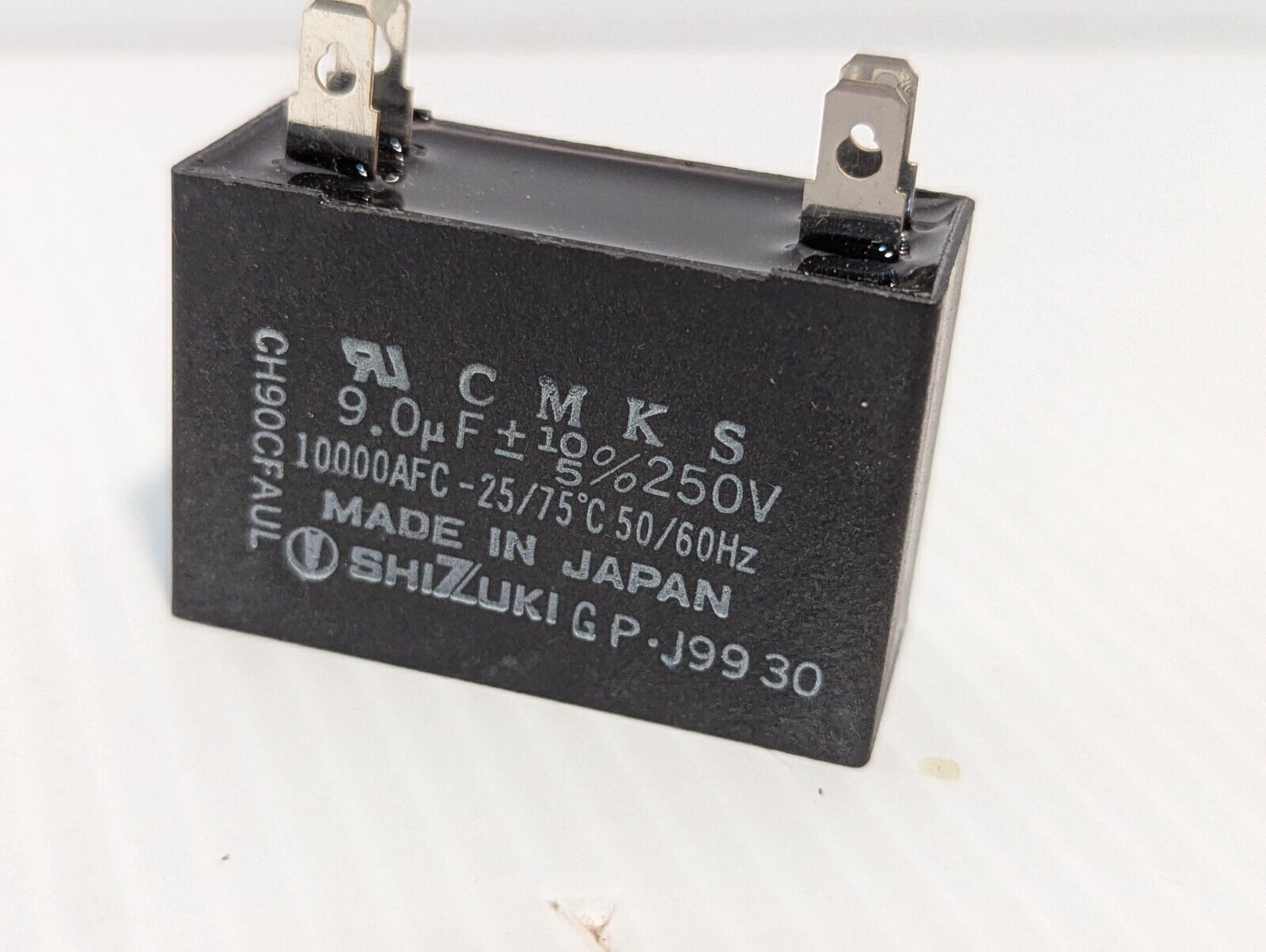 Lot of 2 Shizuki CH90CFAUL Capacitor 9uF 10000AFC - Free Shipping+Returns