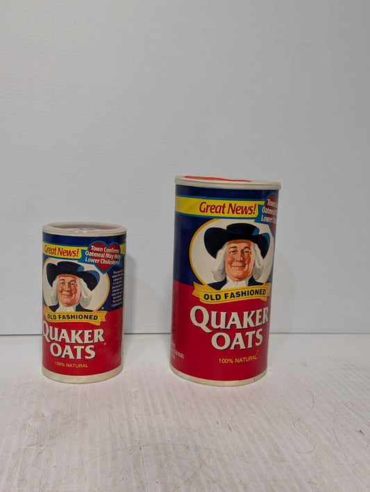 Vintage Old Fashioned Quaker Oats Container, Oats Storage - Free Shipping