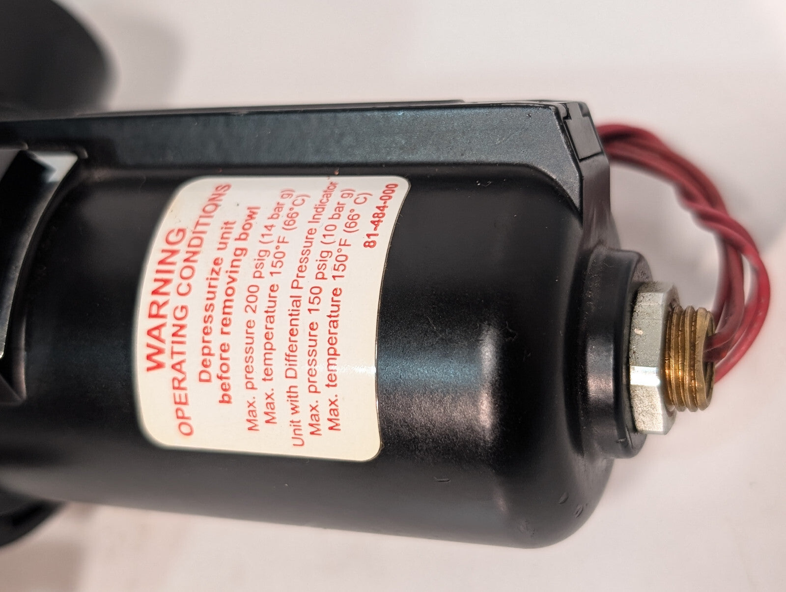 Wilkerson 10217A2656 Filter Regulator, Hayssen 10217A2594 Air Gauge Assy