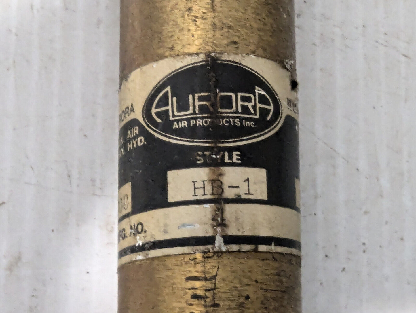 Aurora HB-1 Pneumatic Cylinder; 1.00 Bore; 2.50 Stroke; Made in USA - Free Ship.