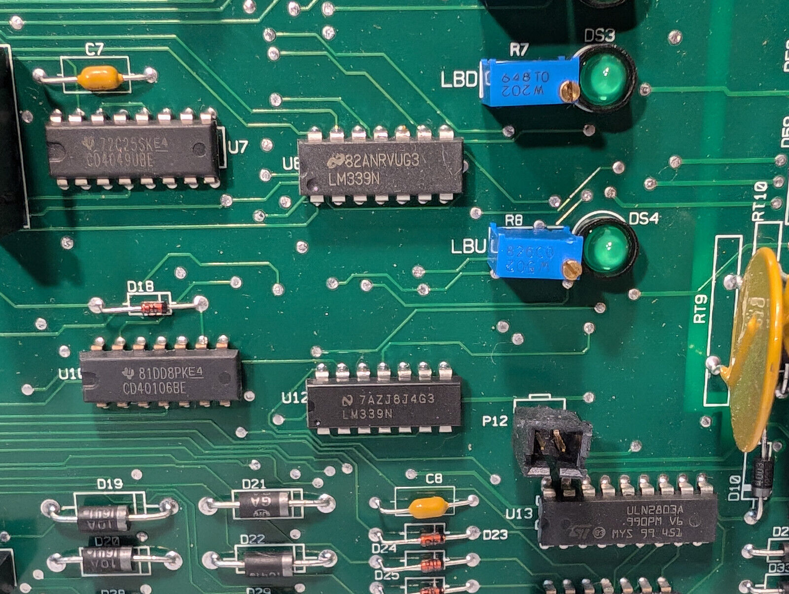 Actel A40MX04 Circuit Board, PLG68, 2MPT120091, 66473 REV 7, 68121P,11-5118-0017