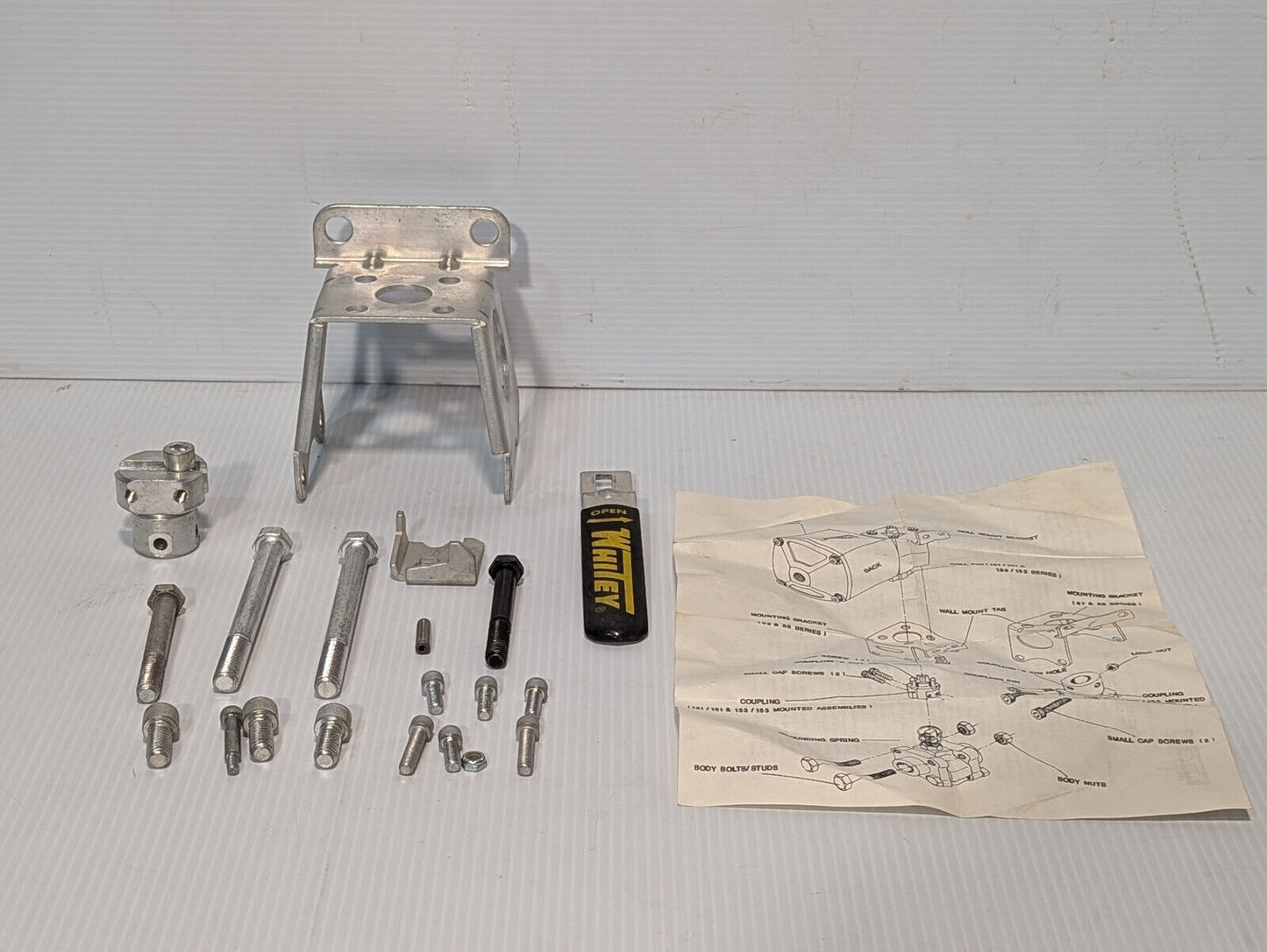 Whitey Co. MS-MB-68 Actuator Mounting Bracket Kit 68 series -Free Shipping