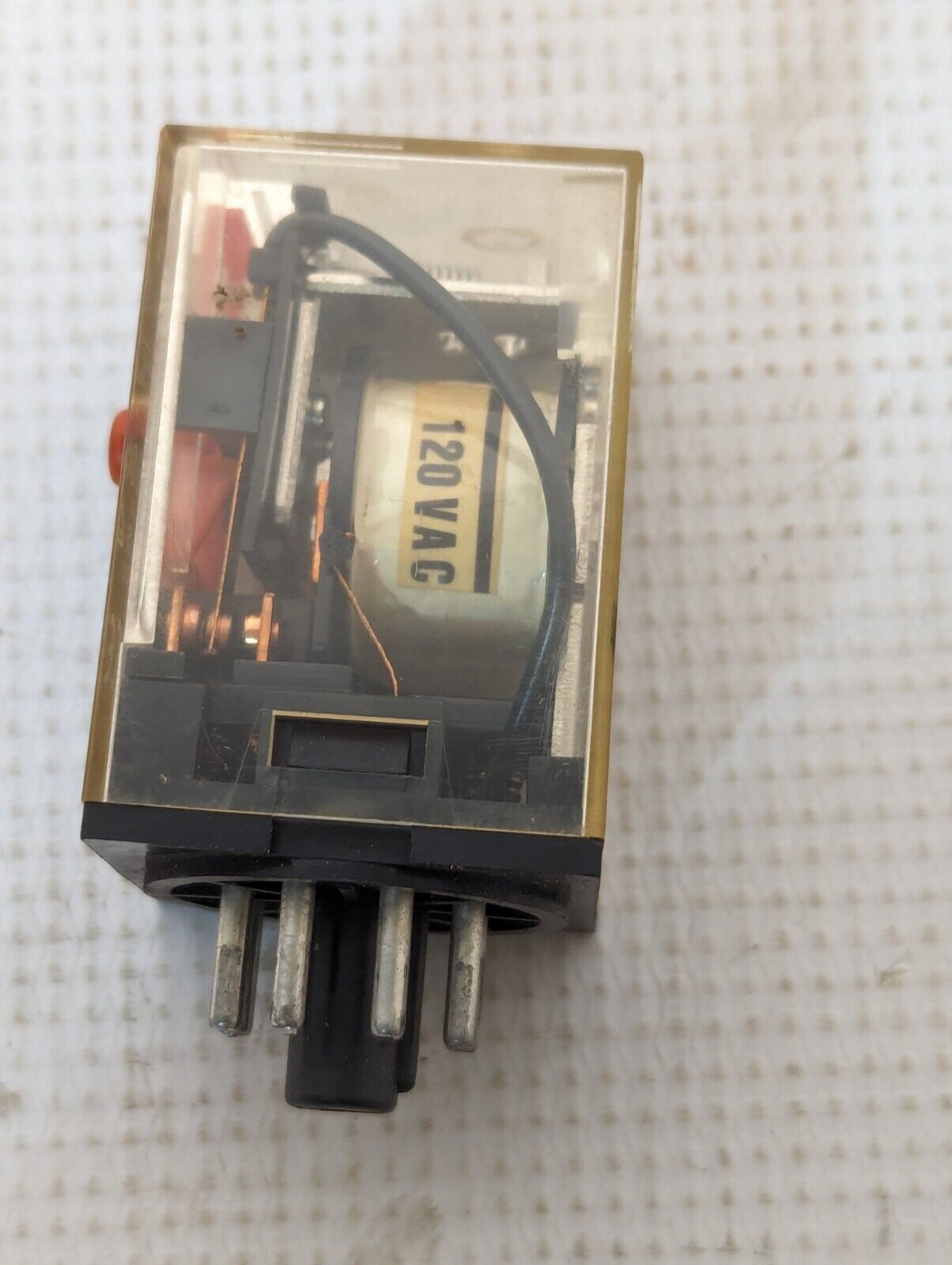Omron MK2P-S Power Relay 2659H2 120VAC 28VDC 8 PIN PLUG - Free Shipping