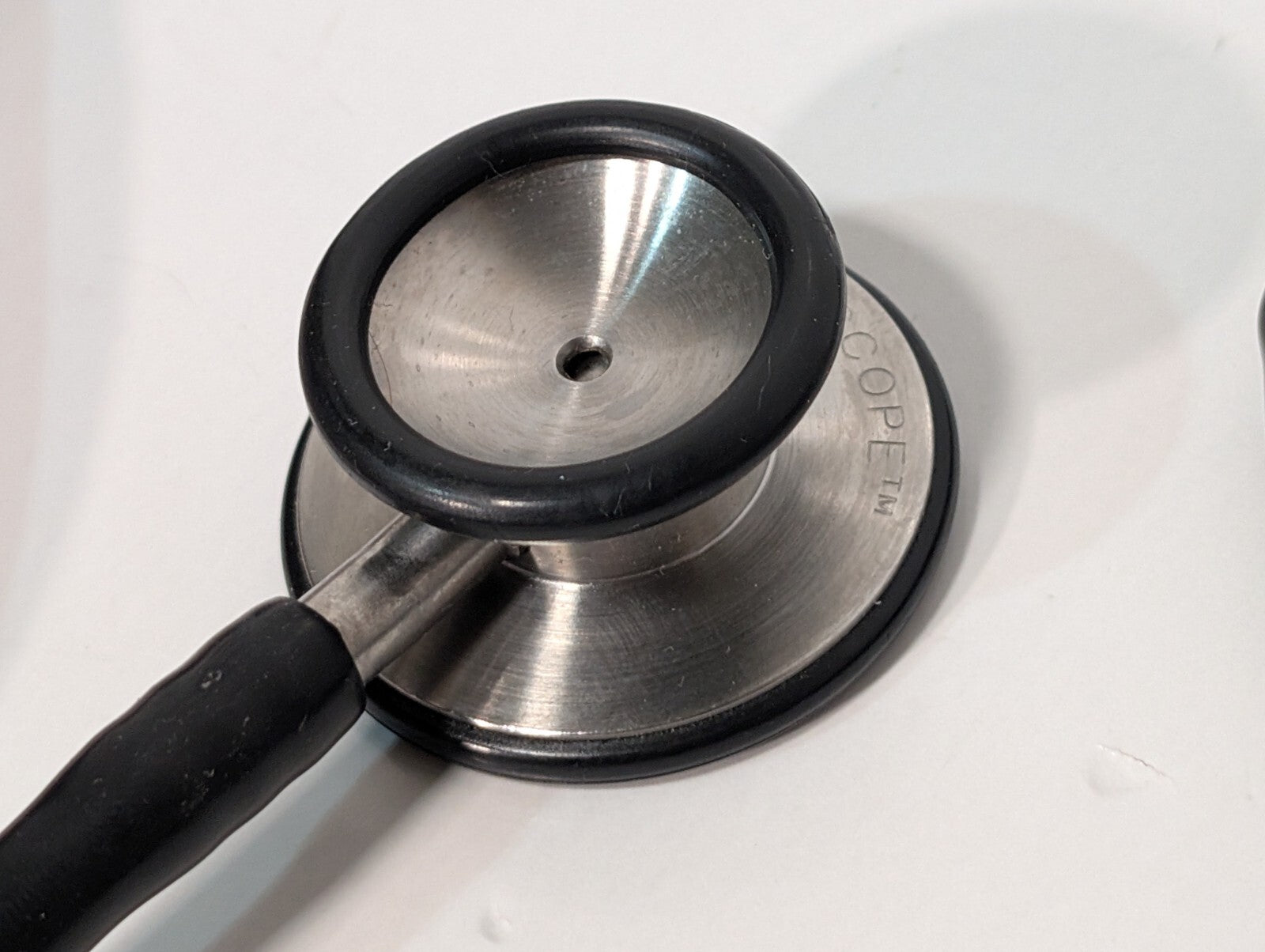 (3) ADC Adscope Stethoscopes, Assorted Colors Red Black Grey