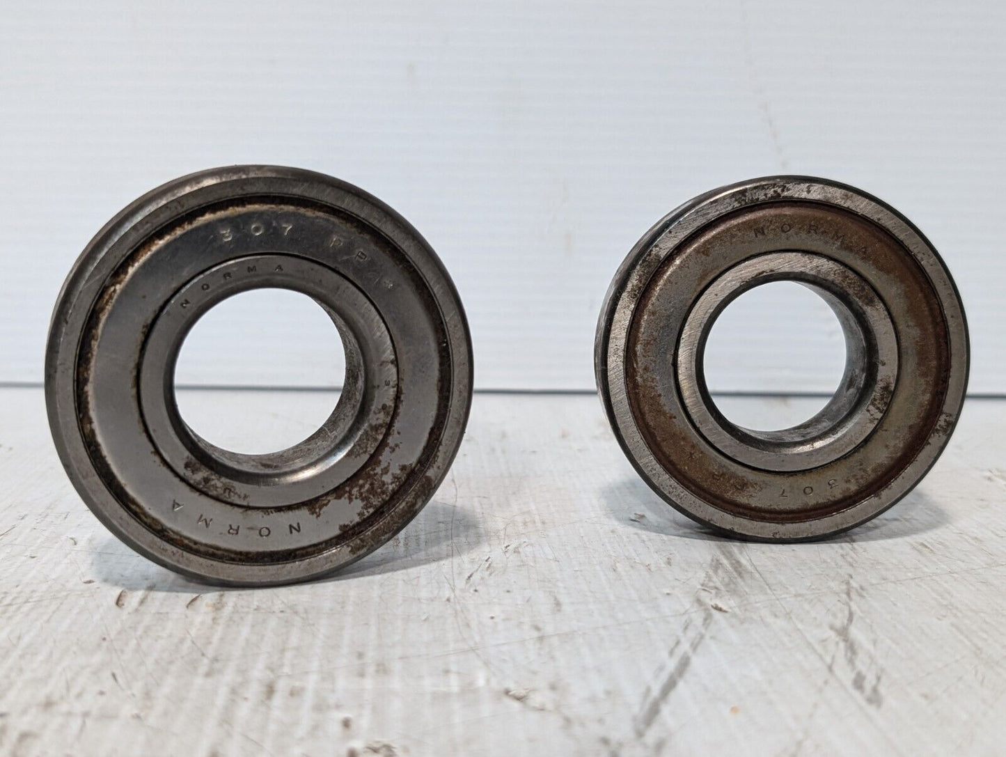 Lot of 2 Norma 307 PP Single Row Ball Bearings - Free Shipping+Returns