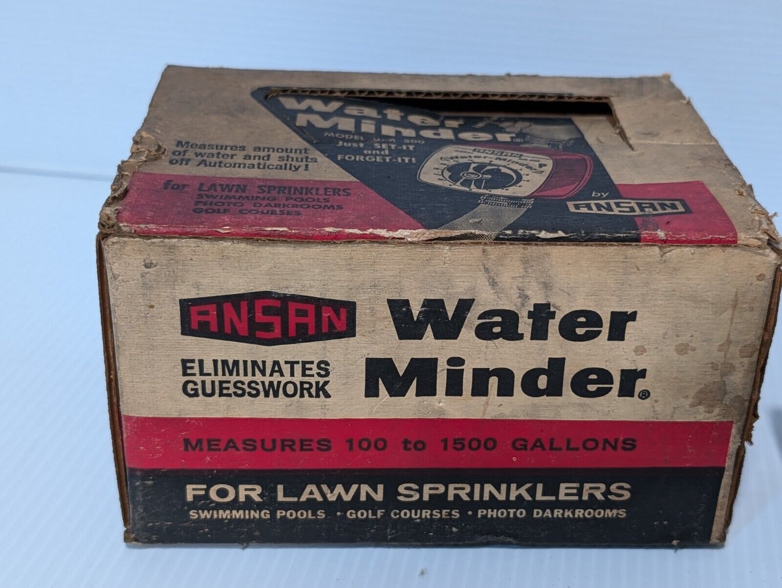 Ansan WM 500P Water Minder, Pilot Operated w/box - Free Shipping