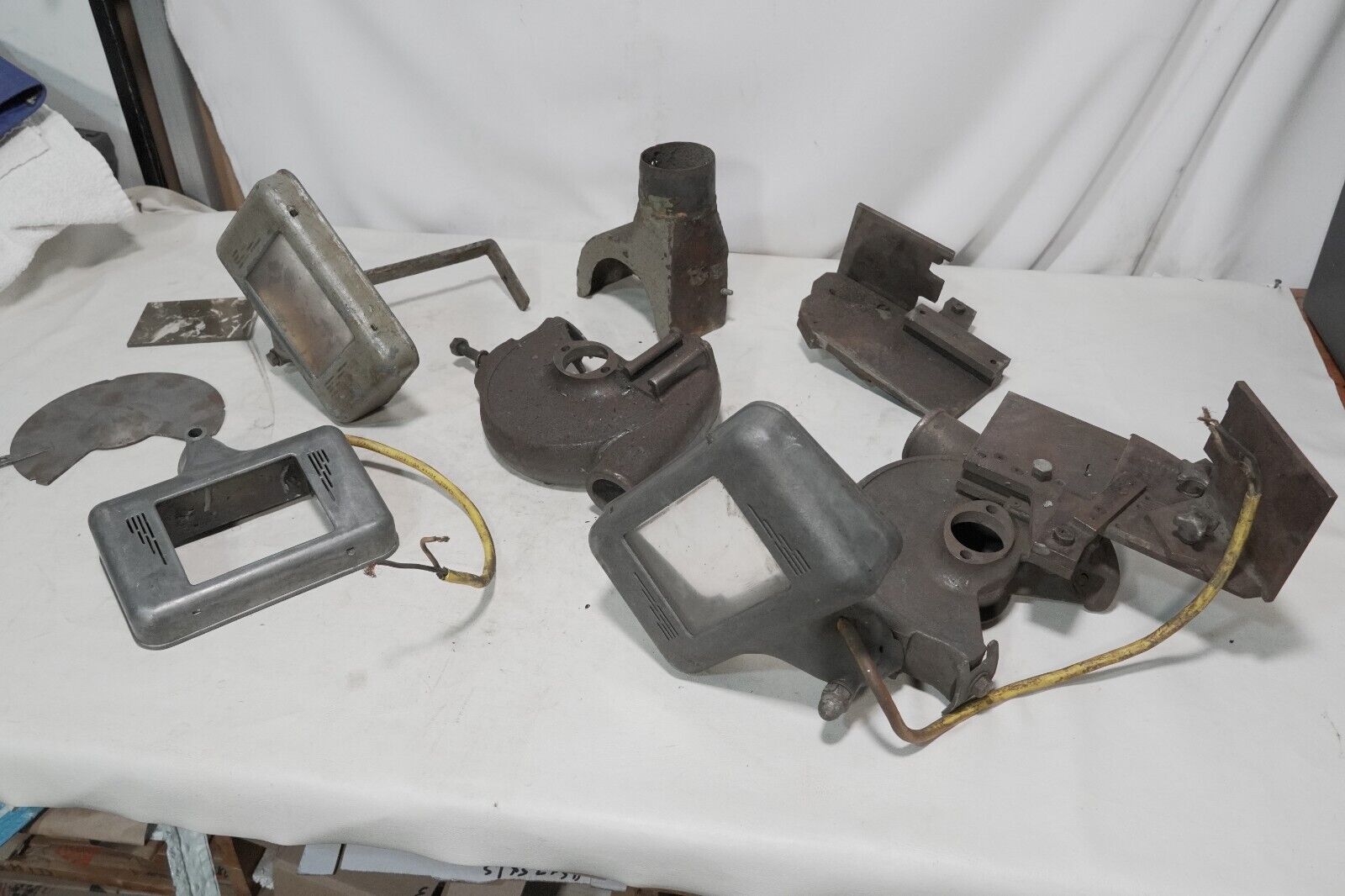 Lot of assorted protective guards as pictured