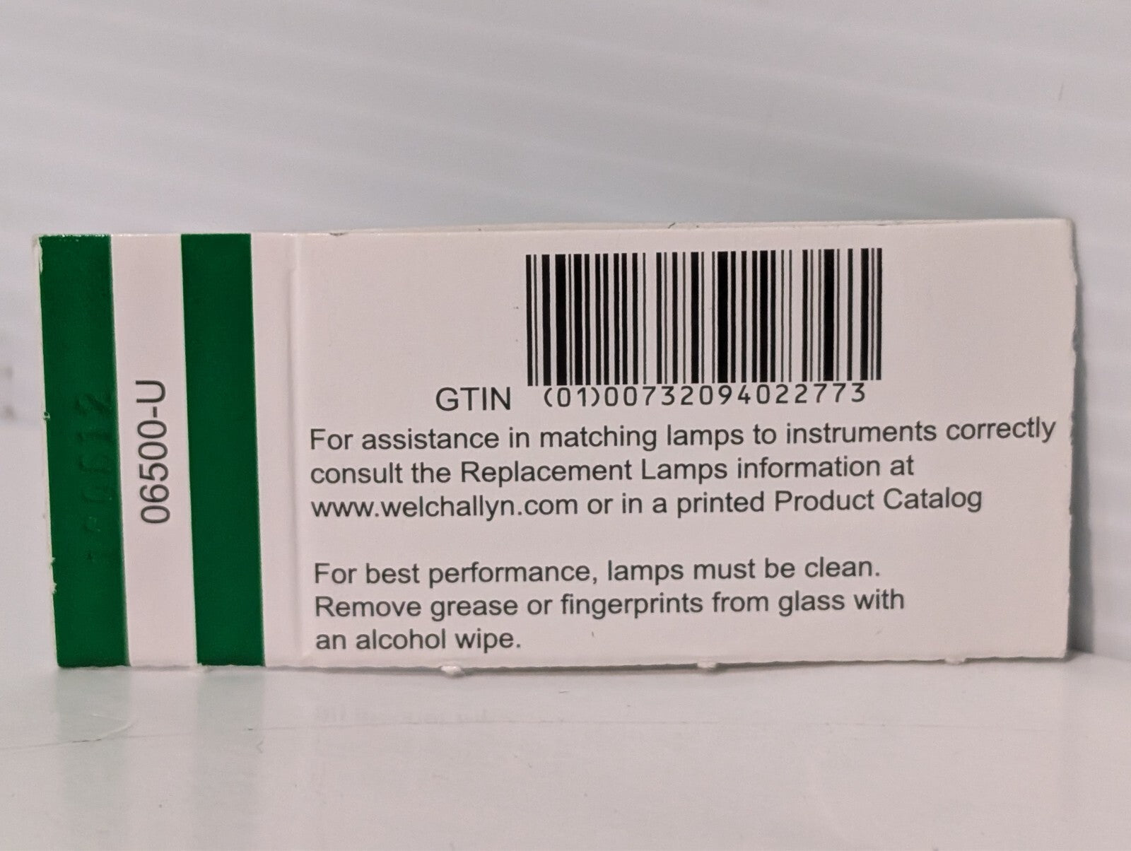 Welch Allyn 06500-U Halogen Lamp 3.5V MacroView Otoscope Bulb for 23810 23820