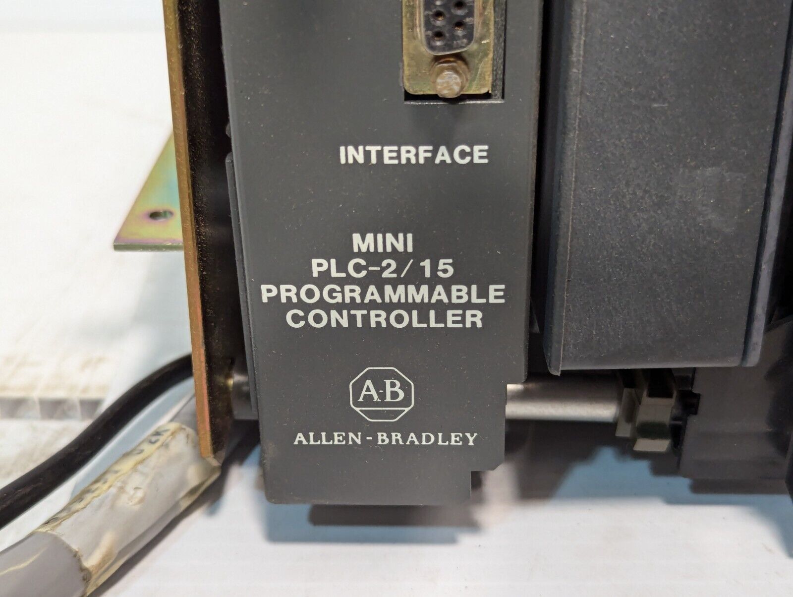 AB Bulletin 1771AD 16 Slot I/O Chassis w/Modules and PLC-2/15 Controller