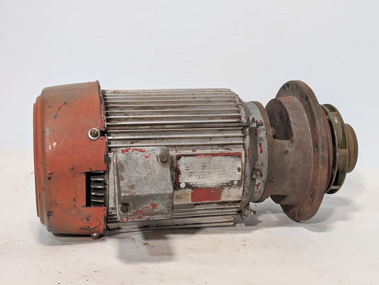 U.S. Electrical Motors Unimount 125 B071/N03N009R039F, 3HP, UT-4 TE, 182JM Frame
