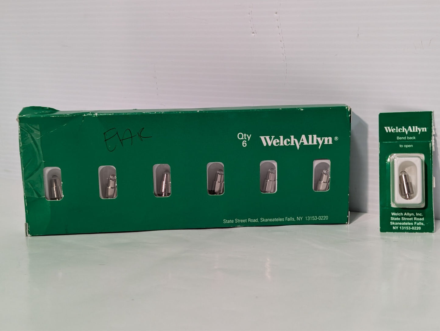 7 pcs Welch Allyn 06500-U6 Genuine OEM Replacement 3.5v Halogen Lamp