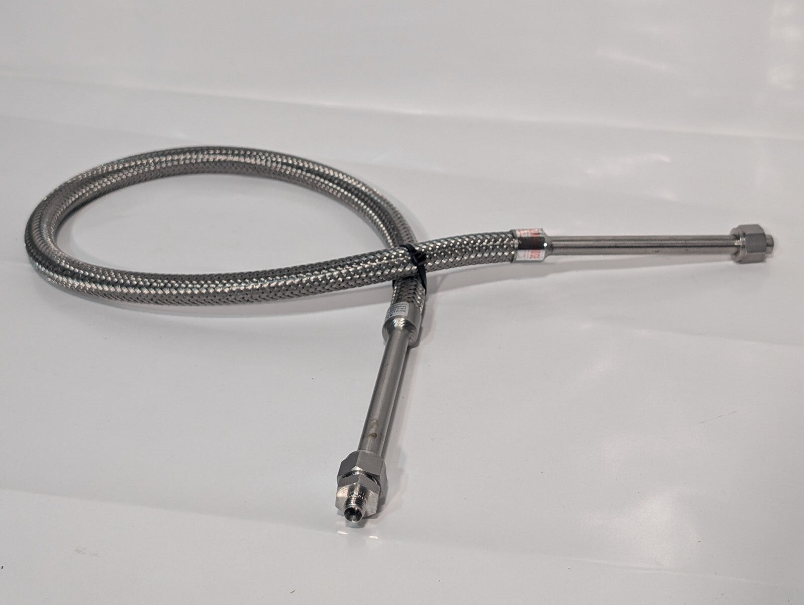 1200mm 316L Stainless Steel Flexible Braided Metal Hose 2.5MPa DN12