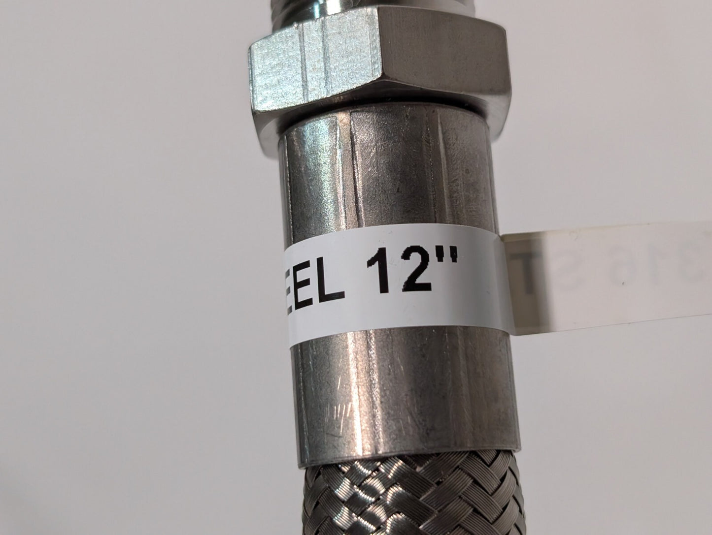 (15) Braided 316 Stainless Steel Flex Hoses, Assorted Lengths Sizes Ports