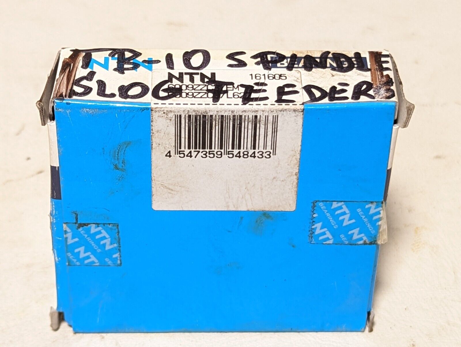 Lot of 2 NTN 6009ZZC3/EM, 6009ZZC3/L627 bearings