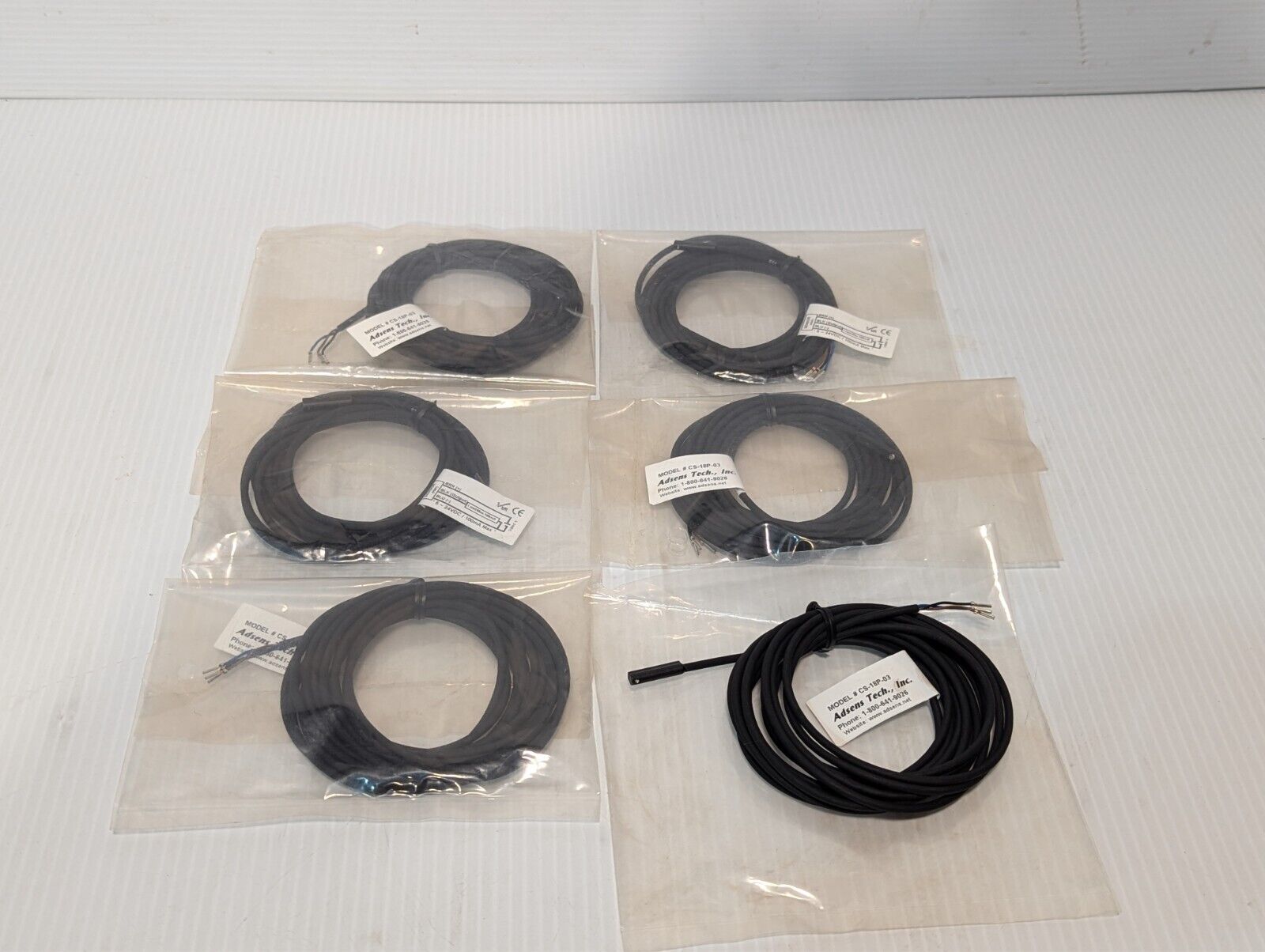 Adsens CS-18P-03 Magnetic Sensor Switch PNP 5-28 VDC - Free Shipping+Returns