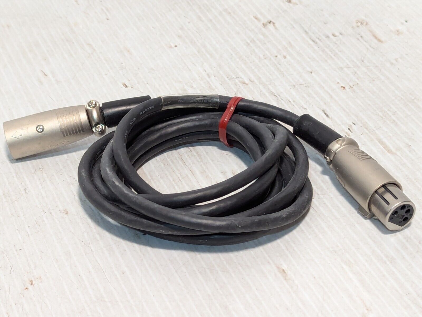 6' 4-pin MXLR to 4pin FXLR 24VDC Cable - Free Shipping