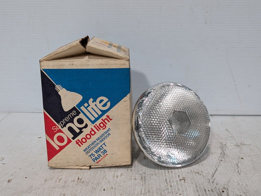 Supreme 75 Watt Par 38 Long Life Flood Light - Free Shipping+Returns